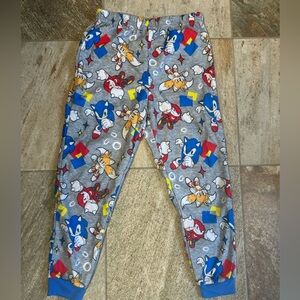 Sonic the Hedgehog Boys Pajama Pants Size 8